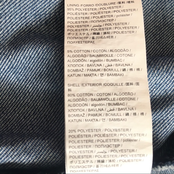 Desigual Girls Chaq Puqui Denim Jacket Size 13/14 - Picture 10 of 10